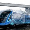В Китае выпустили первый в мире серийный скоростной поезд на водородном двигателе