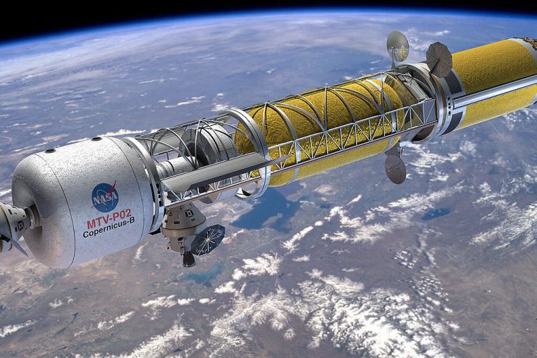 NASA планирует в 2027 году запустить ракету с ядерным двигателем