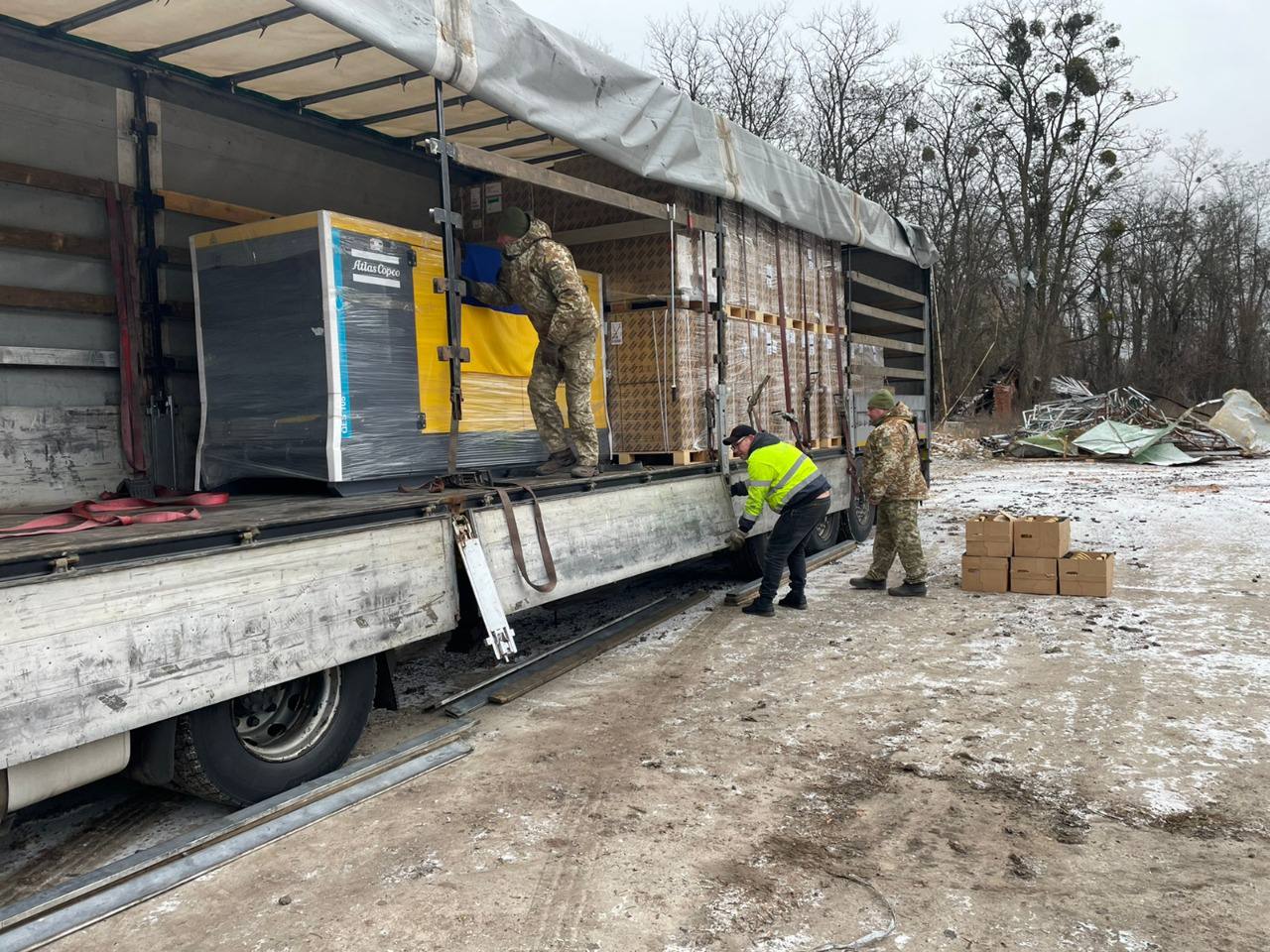 Украинские пограничники получили более 100 генераторов от Норвегии