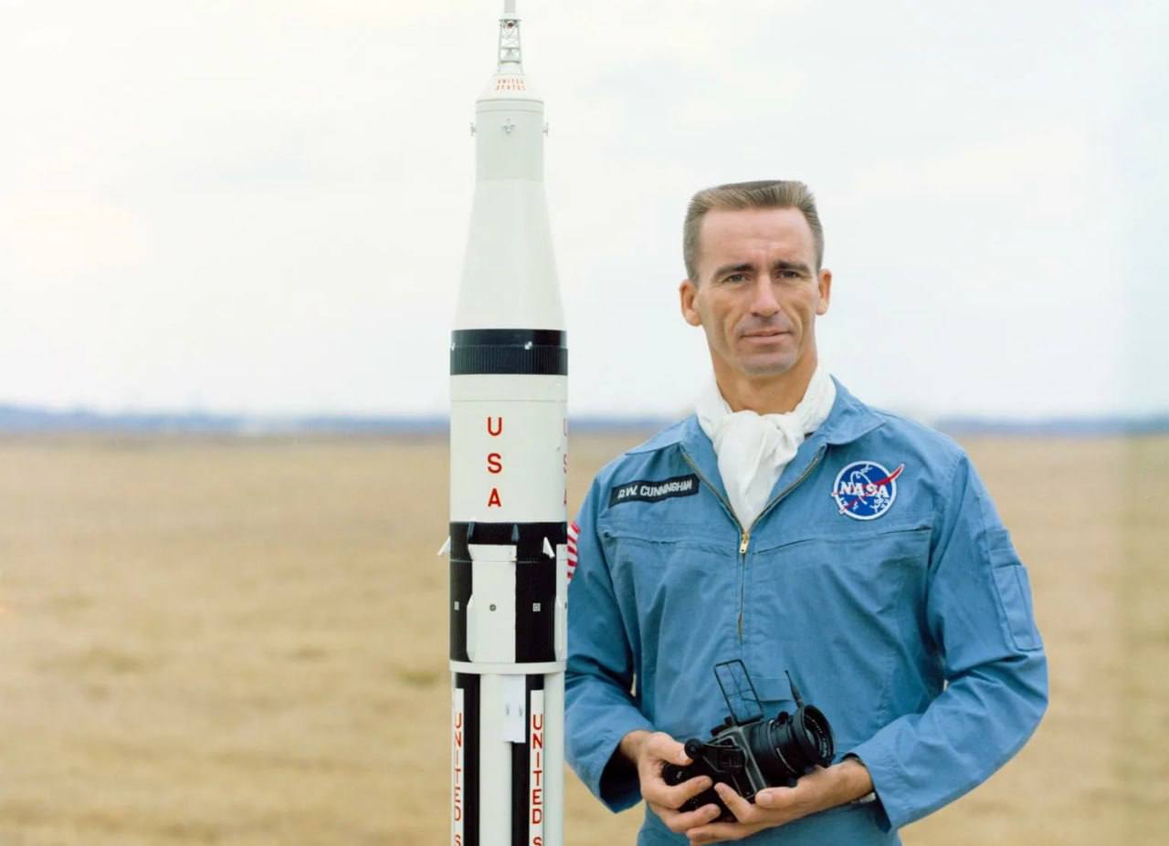 Пішов з життя останній астронавт першої успішної космічної місії «Аполлон-7»