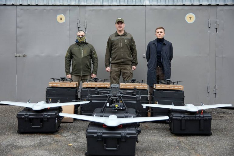 Захисники України отримали від «Армія дронів» ще 12 військових безпілотників