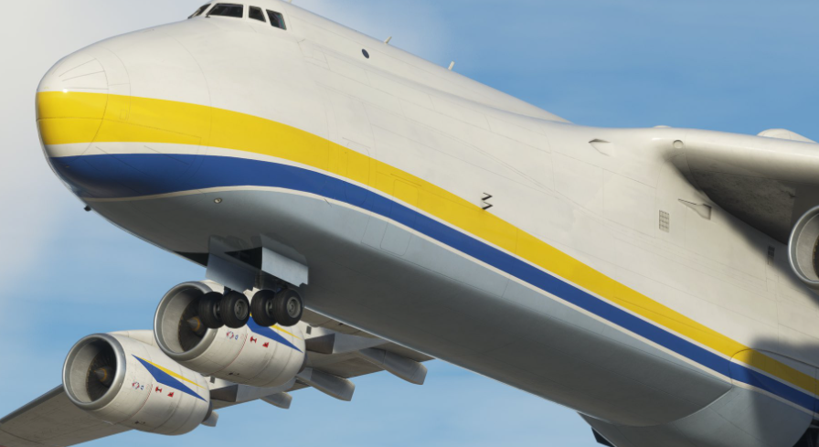 Легендарная Ан-225 «Мрия» появится в игре Microsoft Flight Simulator