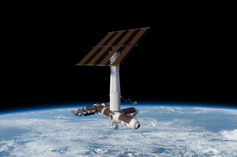 З'явилися перші фото приватної космічної станції Axiom Space