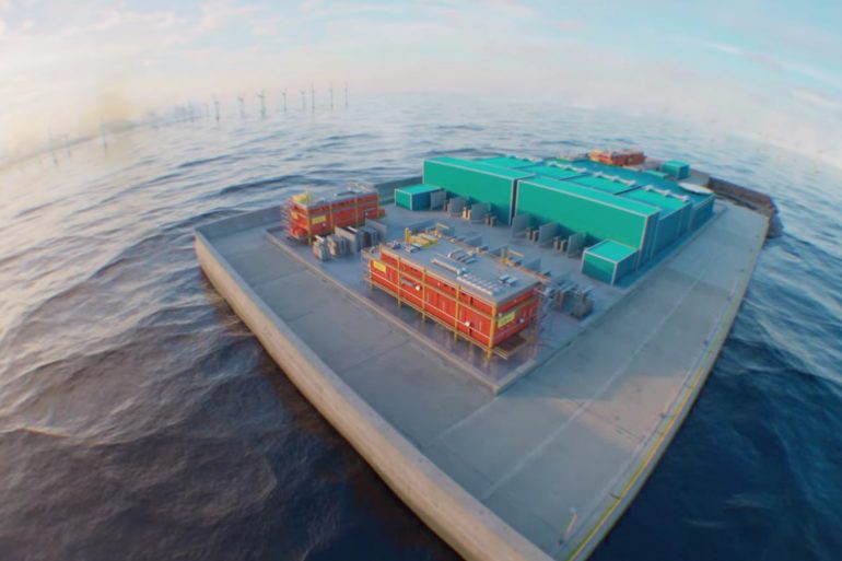 Бельгия представила проект первого в мире "энергетического острова"