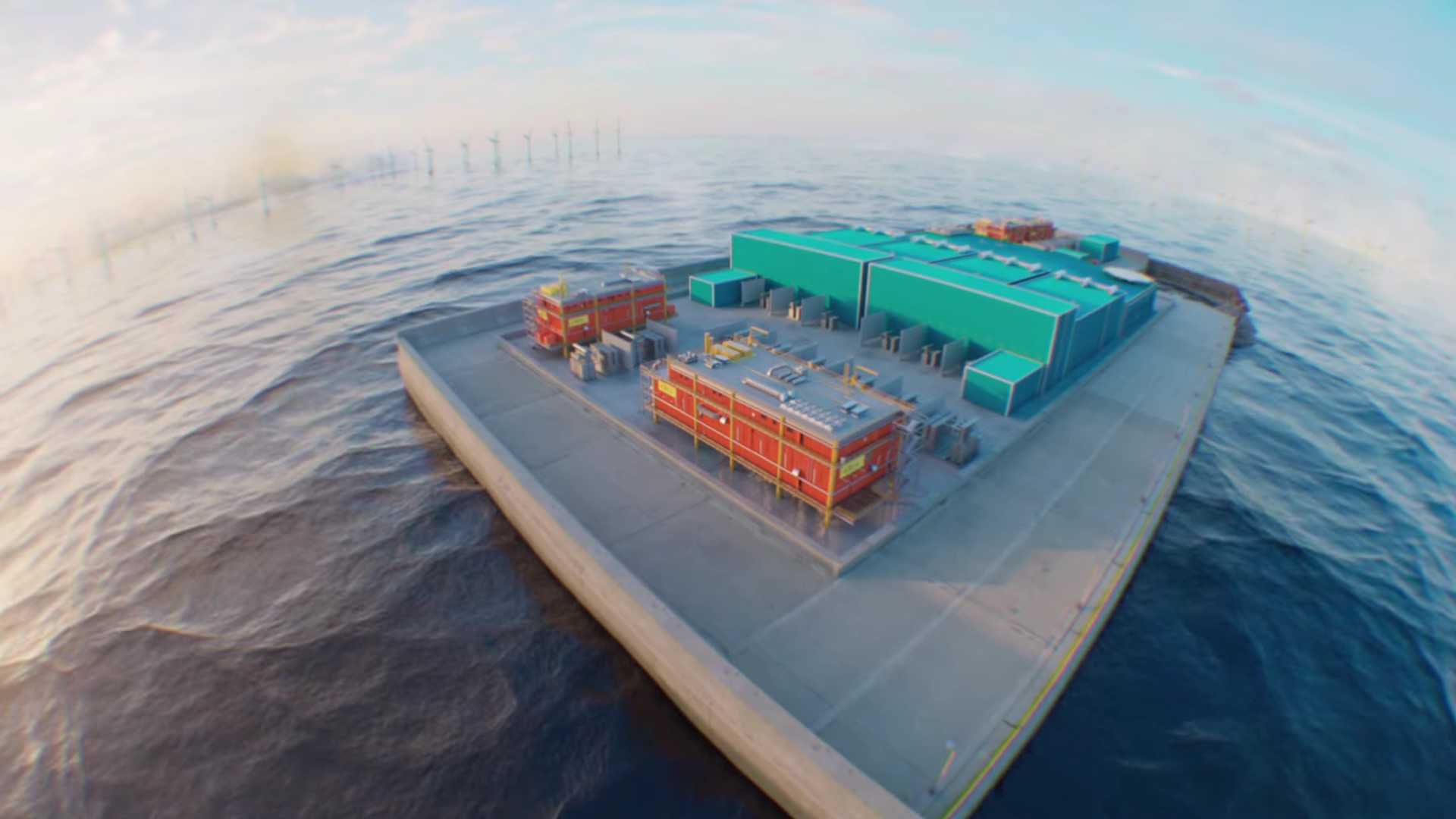 Бельгия представила проект первого в мире "энергетического острова"