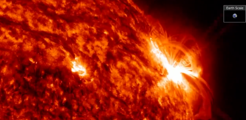 NASA зафиксировала сильнейшую вспышку на Солнце в этом году