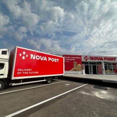 «Новая почта» открыла свое первое отделение в Чехии