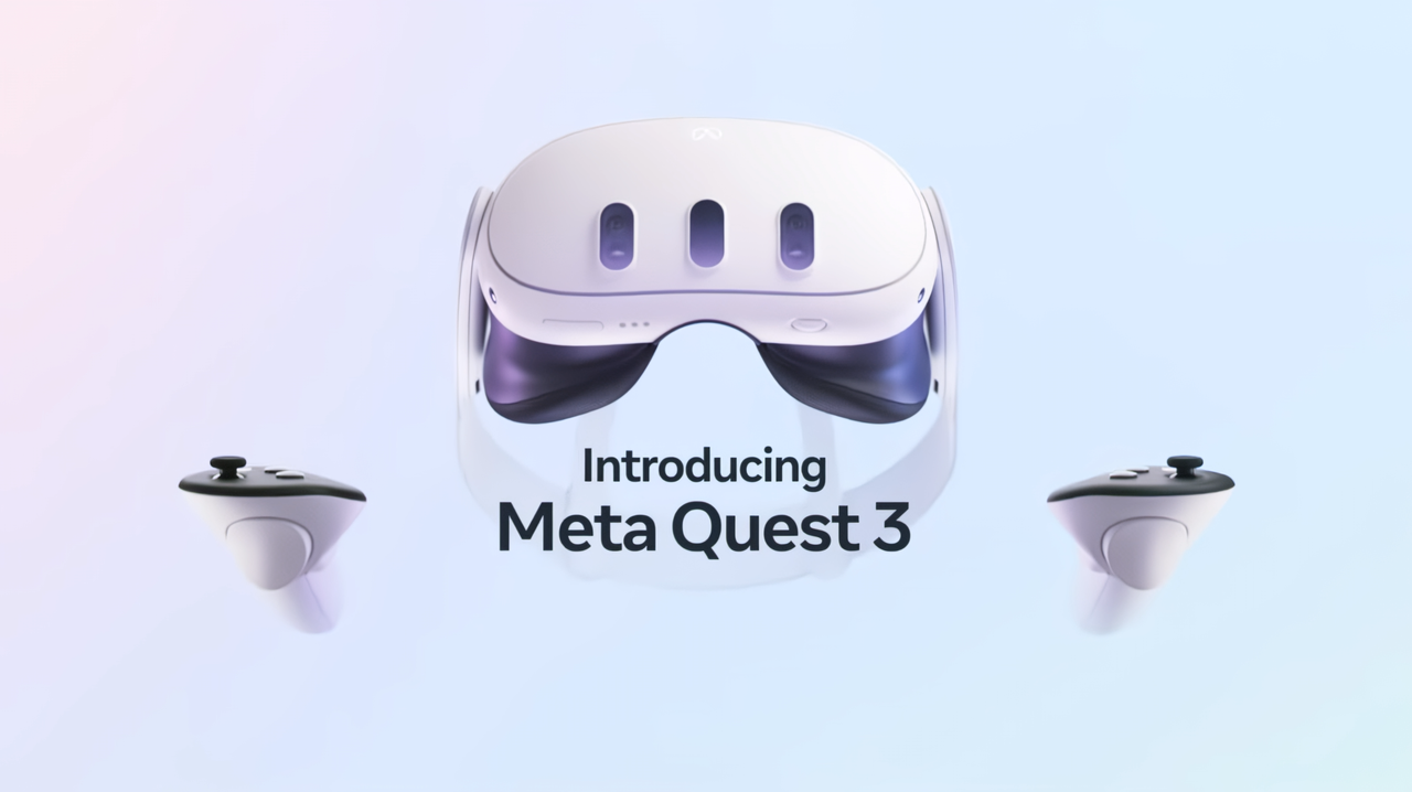 Meta представила шлем виртуальной реальности нового поколения - Quest 3