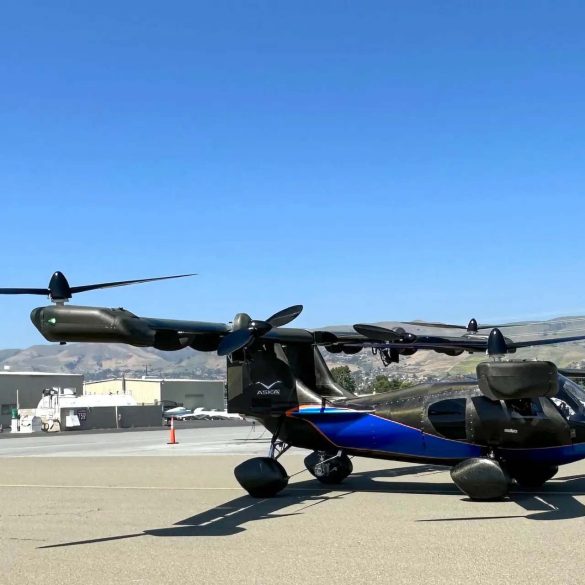 В США разрешили летные испытания летающему автомобилю Aska