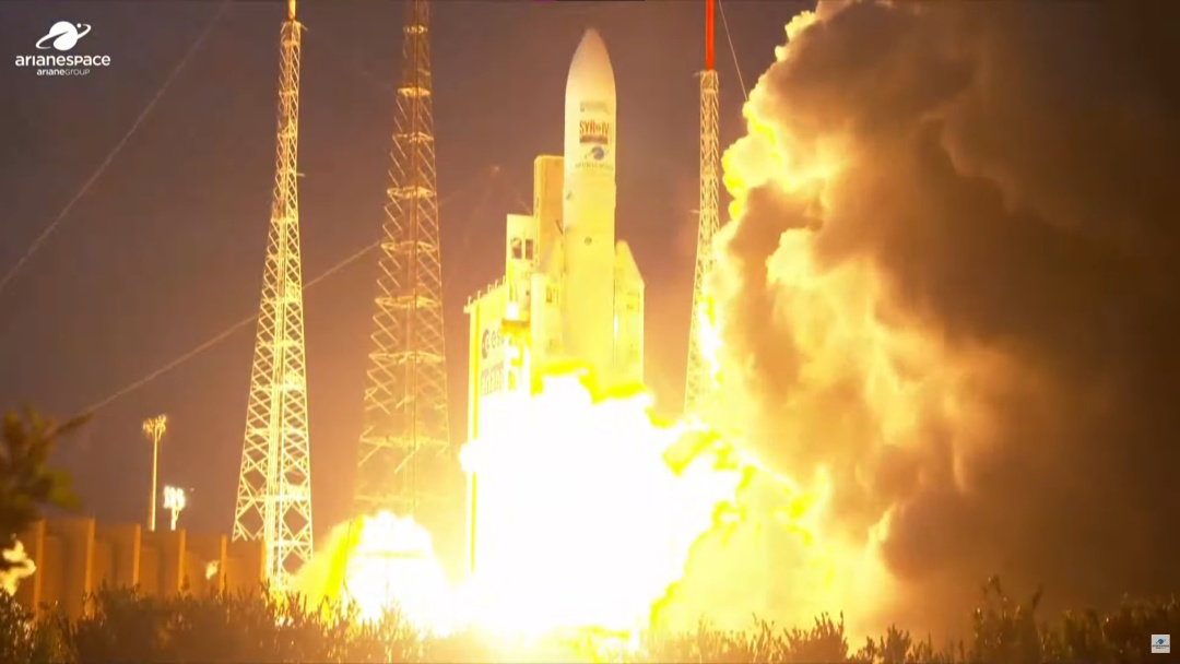 Найпотужніша європейська ракета Ariane 5 здійснила свою останню космічну місію