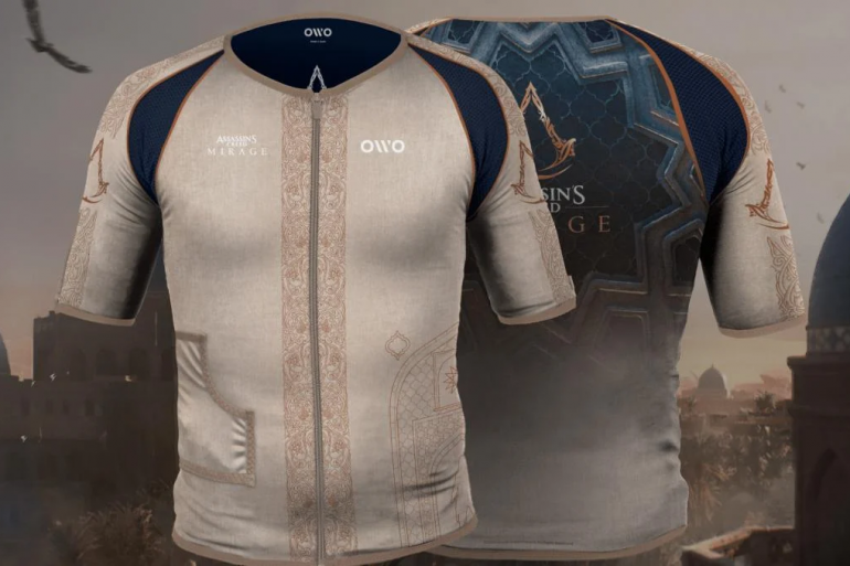 До виходу гри Assassin's Creed Mirage випустили футболку, що дозволяє відчувати удари