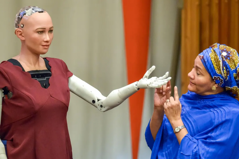 Впервые в истории робот получил гражданство