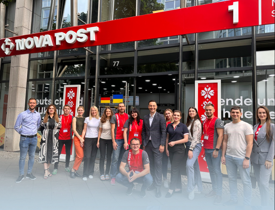 "Новая почта" открыла первое отделение в Германии