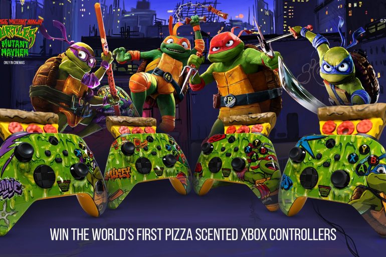 Xbox выпустил джойстики в стиле «Черепашек-ниндзя» с запахом пиццы