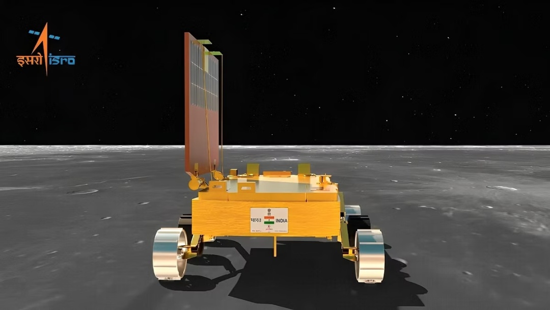 Индийский луноход Pragyan обнаружил на поверхности Луны залежи серы