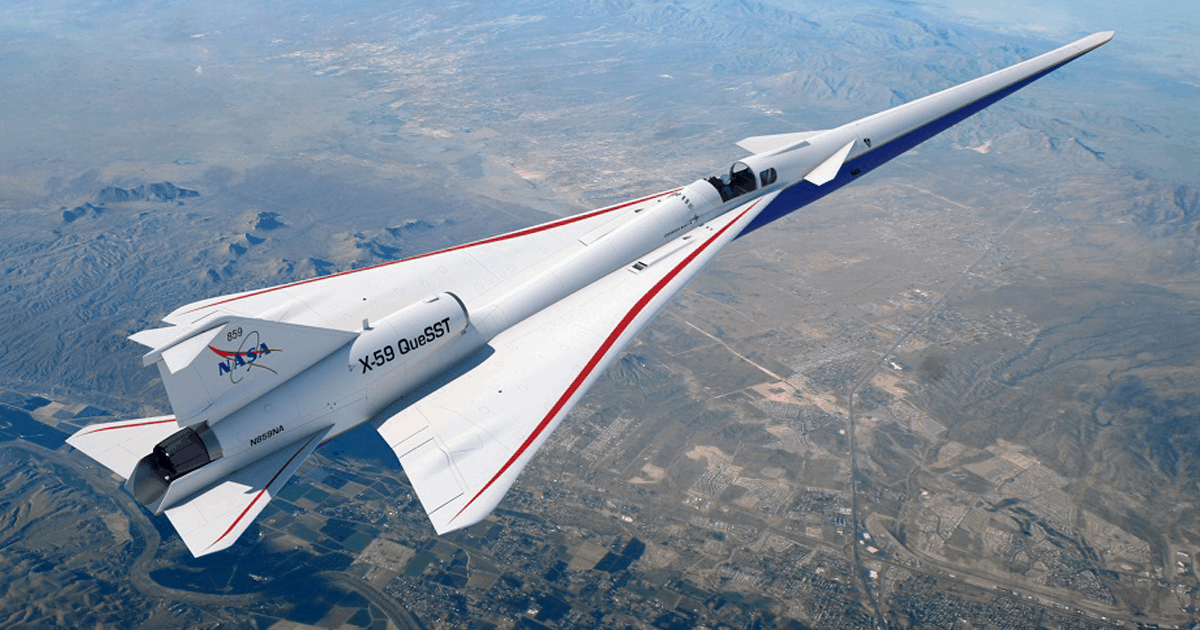 Lockheed Martin и NASA  провели новые испытаний бесшумного сверхзвукового самолета