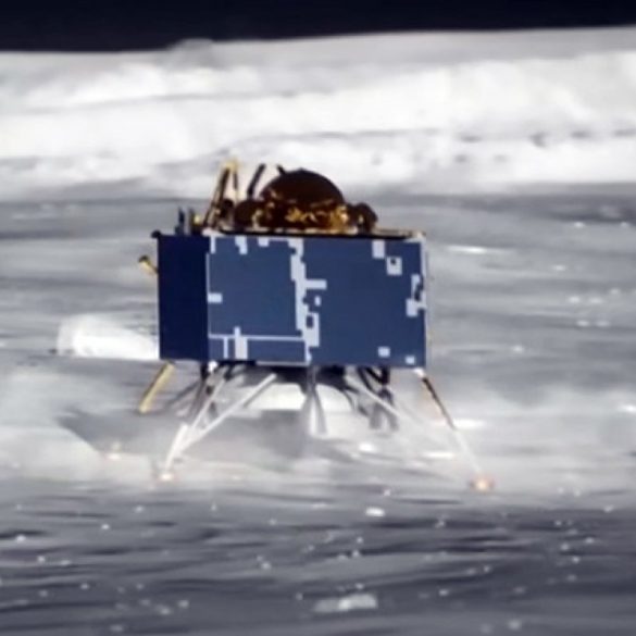 Индийский аппарат «Чандраян-3» успешно приземлился на поверхность Луны