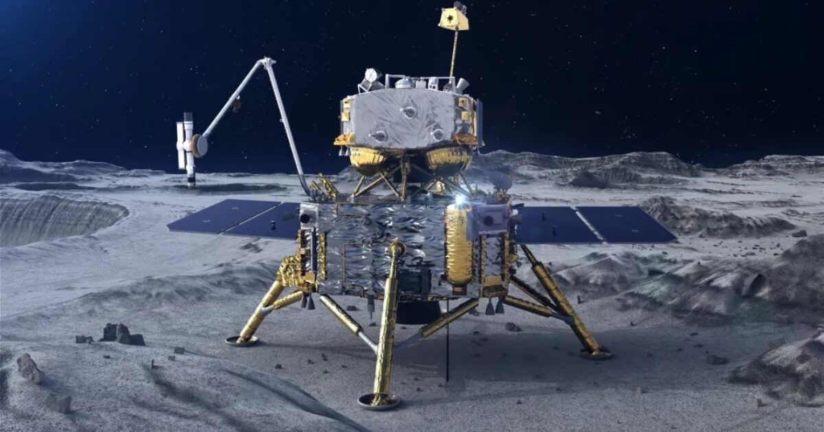 Китай откроет доступ к лунным пробам, собранным аппаратом Chang'e 5