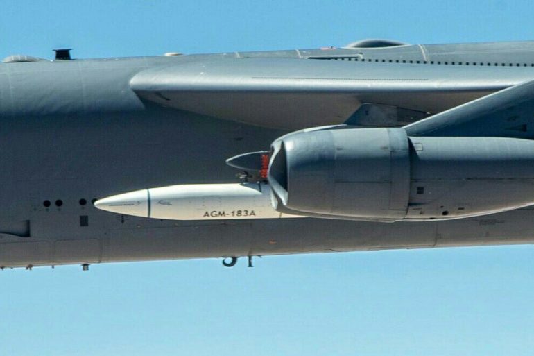 ВВС США провели успешные испытания новейшей гиперзвуковой ракеты