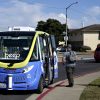 У Сан-Франциско почали тестувати перші безпілотні автобуси на дорогах загального користування