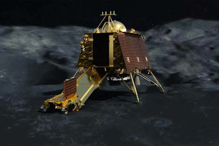 Индийский аппарат Vikram отправил на Землю свои первые наблюдения о Луне