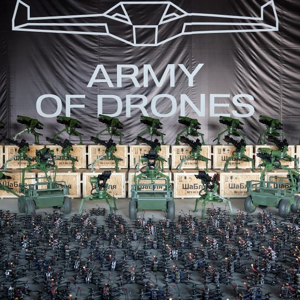 «Армия дронов» впервые передала на фронт боевые турели украинского производства