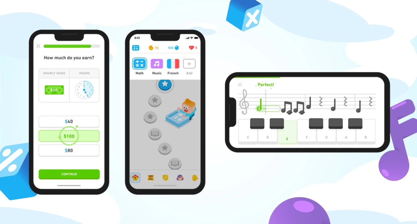 Duolingo выпустит единый сервис для изучения музыки, математики и языков