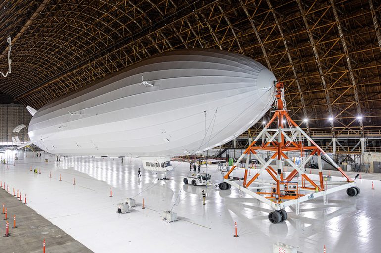 Дирижабль, который строит сооснователь Google впервые поднимется в небо