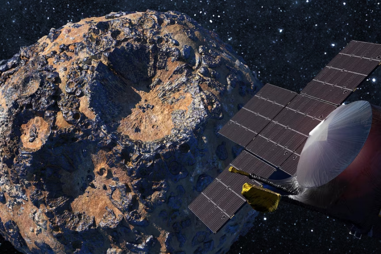SpaceX та NASA запустять космічний апарат на астероїд Психея