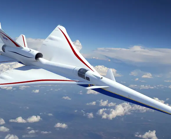 У США представили комерційний надзвуковий літак X-59 зі зниженим рівнем шуму