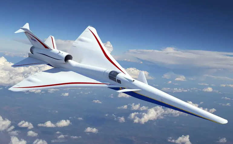 У США представили комерційний надзвуковий літак X-59 зі зниженим рівнем шуму