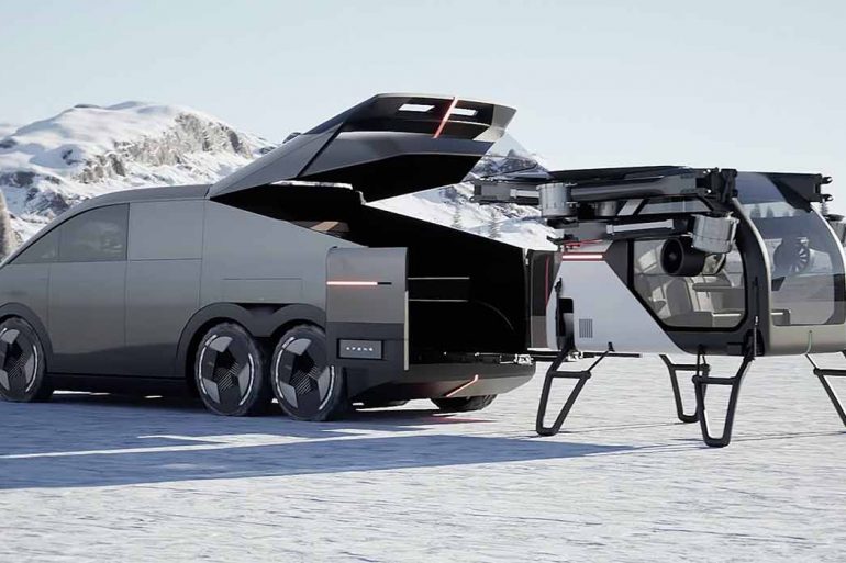 Модульний літаючий автомобіль Xpeng Land Aircraft Carrier можна буде замовити вже у 2024 році