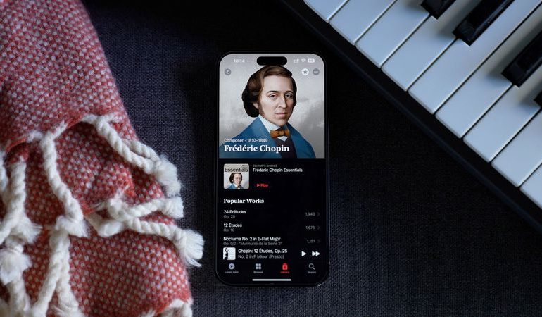 Apple запустила стримінговий сервіс Music Classical у країнах Азії