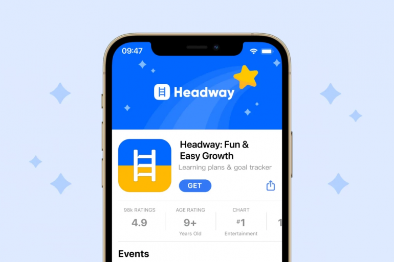 Український освітній застосунок Headway став найбільш завантажуваним у США в App Store