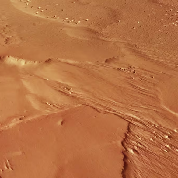 Учені виявили висохший океан під екватором Марса
