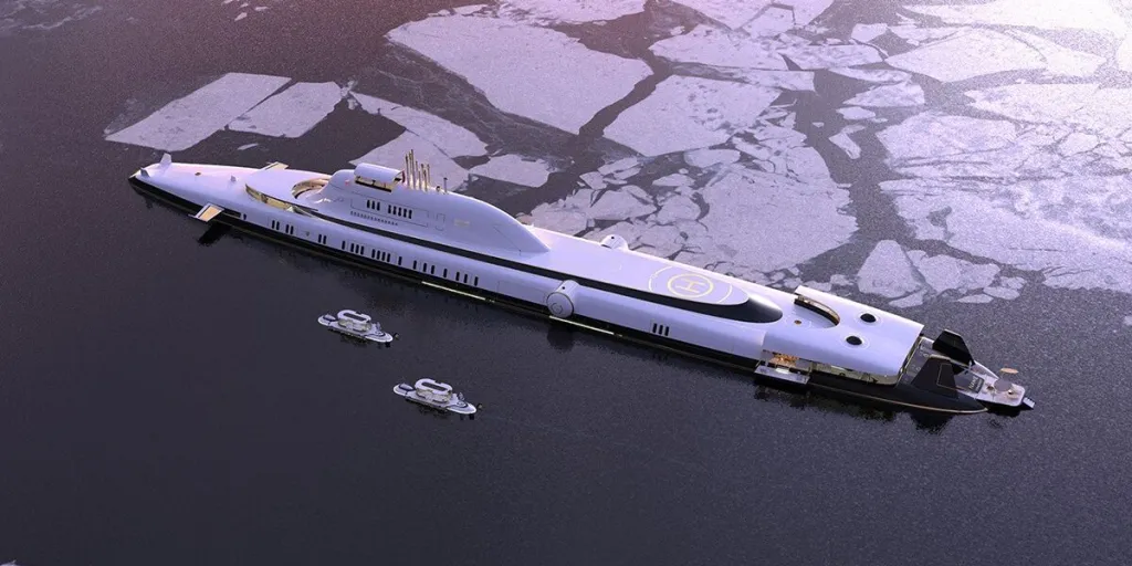 Представлено першу у світі підводну супер'яхту Migaloo М5. Її вартість вражає