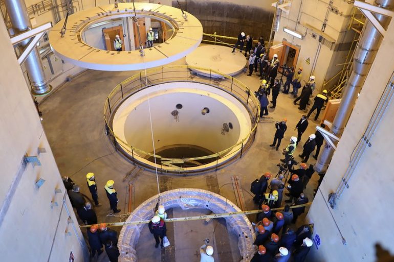 В Ірані почалося будівництво ще одного ядерного реактора