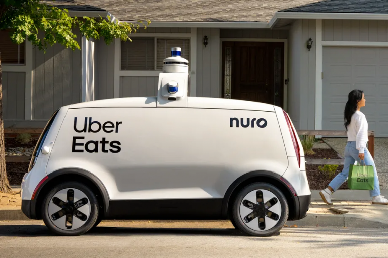 Uber Eats навесні запустить доставку їжі беспілотними роботами в Японії