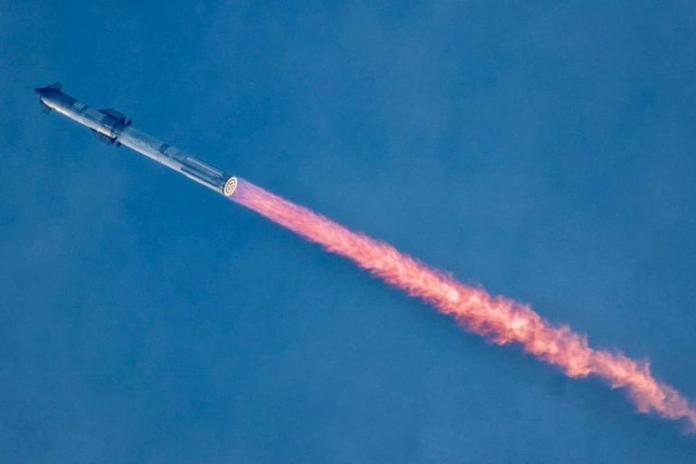 З третьої спроби ракета Starship здійснила успішний космічний політ (ВІДЕО)