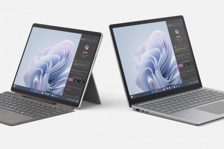 Microsoft випустила перші ноутбуки Surface з новою кнопкою «Copilot»