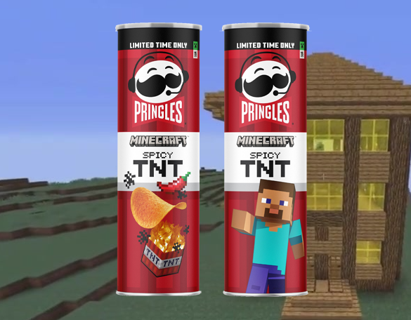 Pringles створили чіпси зі смаком динаміту з Minecraft