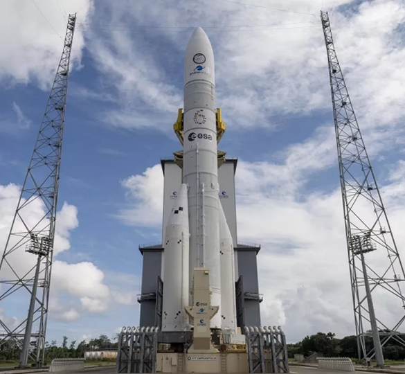 Європейська ракета Ariane 6 готується до другого польоту з військовим супутником на борту